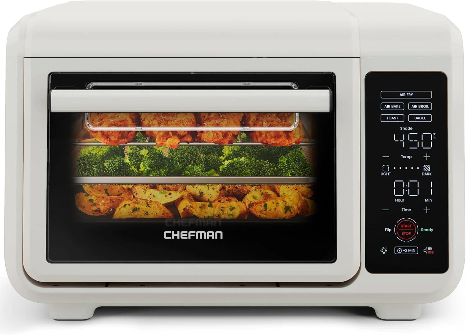 Chefman Air Fryer Toaster Oven Combo 15 Qt. Countertop Oven for Quick & Healthy Meals