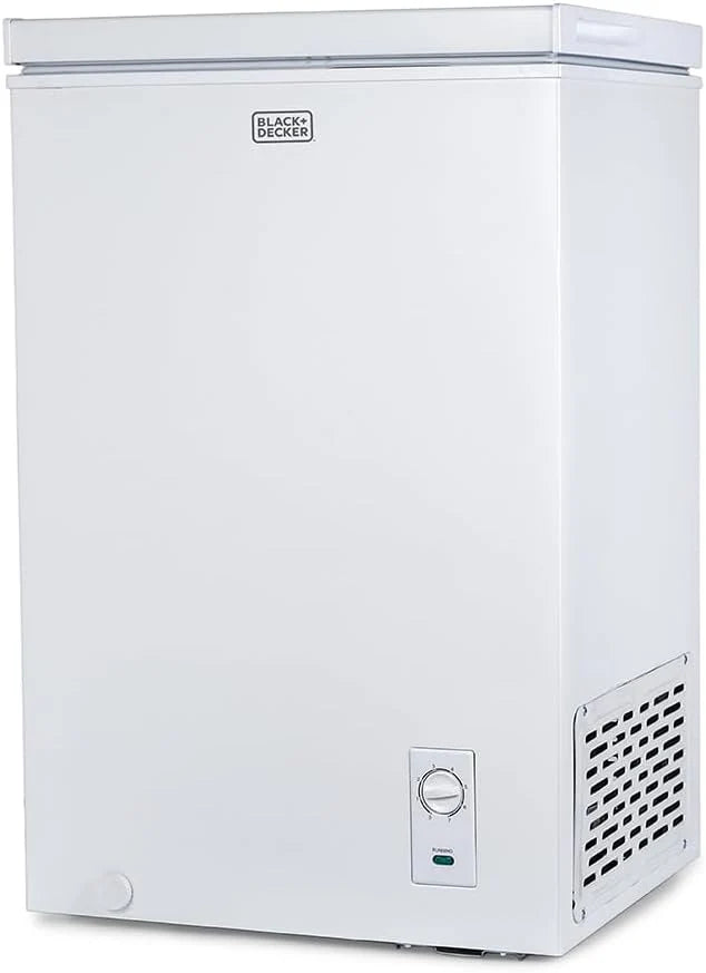 BLACK+DECKER 2.0 Cu. Ft. Compact Chest Freezer, Deep Freezer Holds Up To 70 Lbs. of Frozen Food