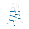 Funsicle 36 Inch SureStep 3 Stair Outdoor Above-Ground Swimming Pool Ladder, Blue & White