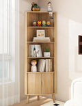 Corner Cabinet, 66.73'' Tall Modern Corner Bathroom Storage Cabinet