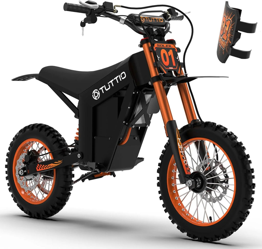 Electric Dirt Bike Teens Adults Electric Bike 48V 21AH Removable Battery