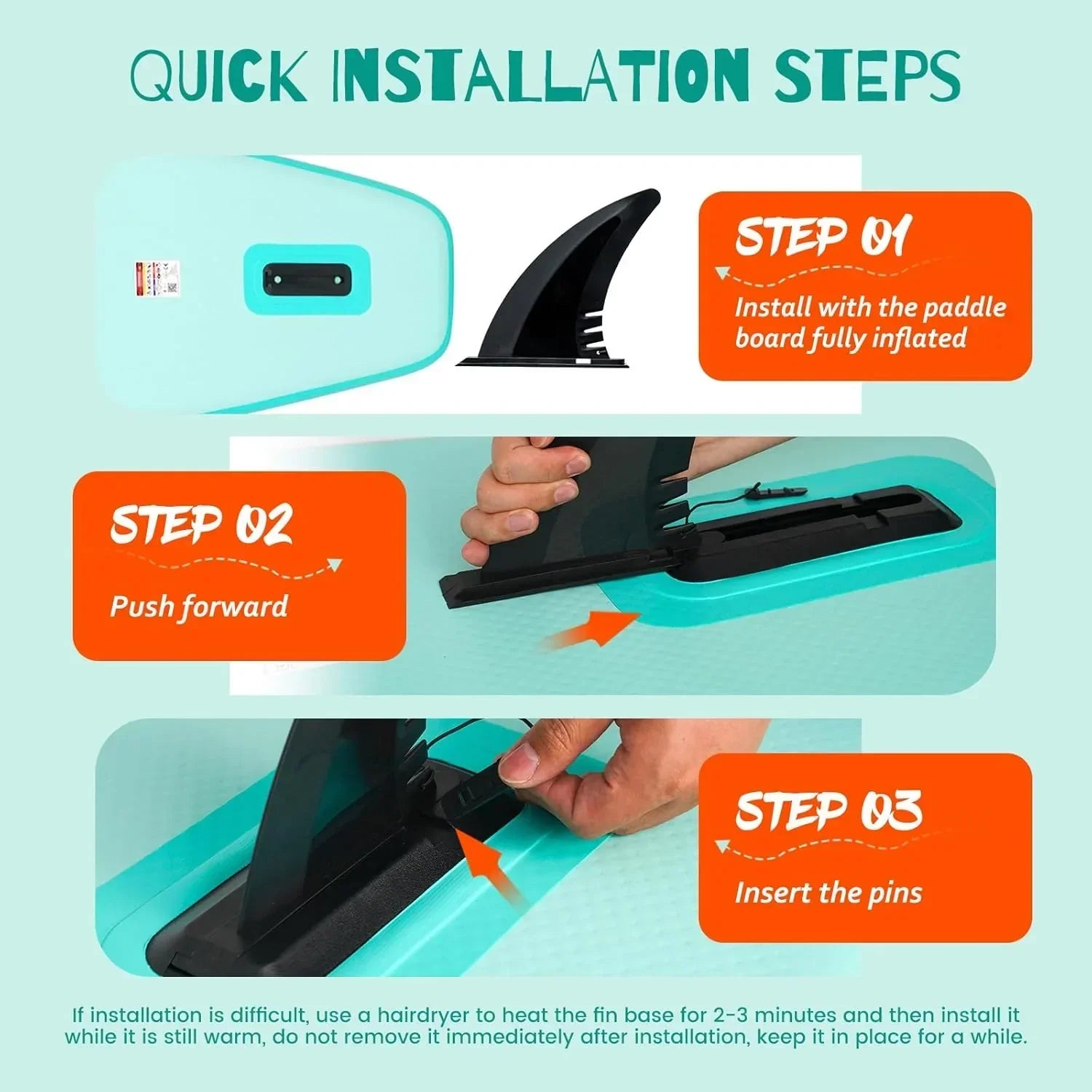 FunWater Inflatable Stand Up Paddle Board Premium SUP Paddle Accessories EVA Deck